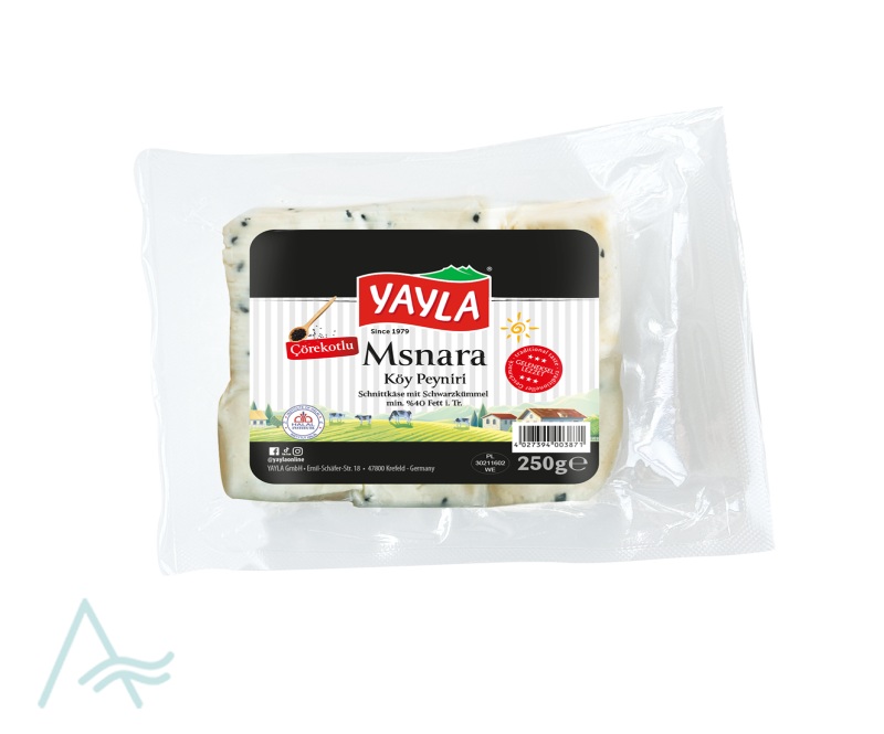 YAYLA KOY PEYNIRI COREK OTLU 250 G